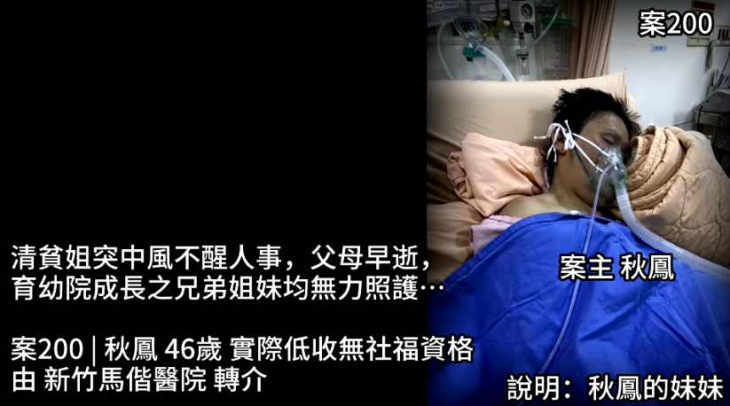 【200已結案】清貧姐突中風不醒人事，父母早逝，育幼院成長之兄弟姐妹均無力照護...(標題圖檔)