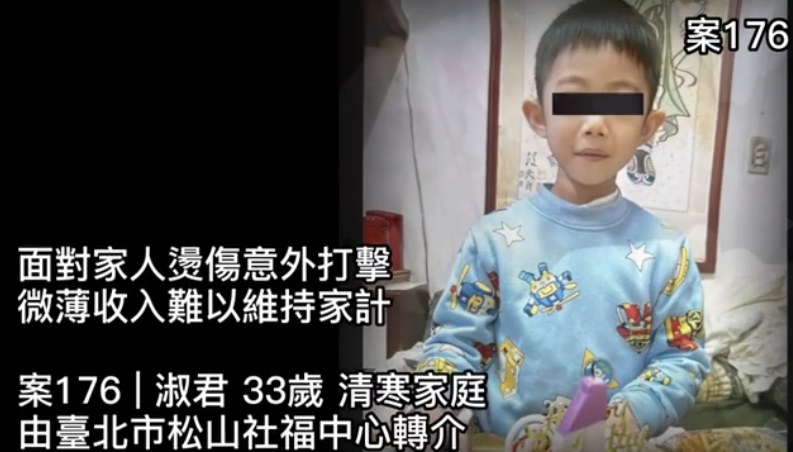 【176已結案】面對家人燙傷意外打擊，微薄收入難以維持家計(標題圖檔)